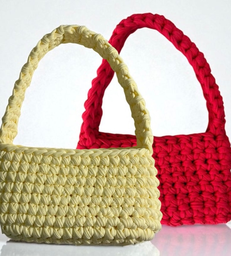 Borsa crochet a spalla